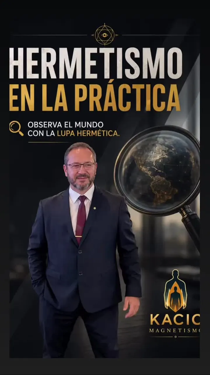 El hermetismo: lo macro y lo micro, el universo y el ser humano.